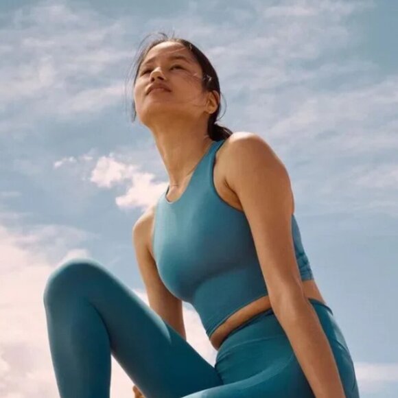 Athleta | Conscious Crop Bra D-DD In Skylark Blue - Picture 14 of 16